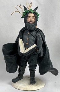 lot 14 image: Duncan Royale Black Peter 2 from History of Santa Collection, Numbered Lim. Ed.# 5323, Signed 1990