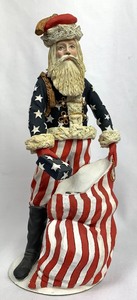 lot 19 image: Duncan Royale Civil War Santa 1 from History of Santa Collection, Numbered Lim. Ed.#7658