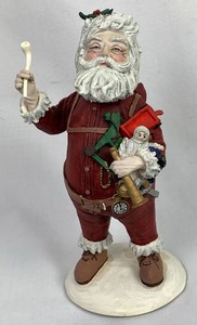 lot 21 image: Duncan Royale Nast Santa wPipe Collectors Edition, Numbered Lim. Ed.