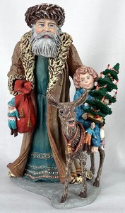 lot 7 image: Duncan Royale Bavarian Santa 2 from History of Santa II Collection, Signed, Numbered Lim. Ed.#8716