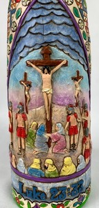 lot 45 image: Heartwood CreekJim Shore On the Cross Angel Figure