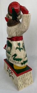 lot 32 image: Leo Smith Folk Art Snow Flake Sculpture, Lim. Numbered Edition, Signed