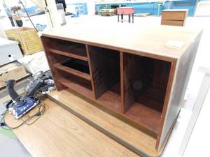 lot 42 image: Table Top Organizer - 30 x 14.5(d) x 17.25(h)