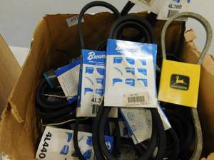 lot 51 image: Box of Misc. Belts