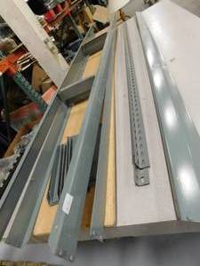 lot 80 image: Button Hole Shelving Unit - 7 (h) x 12(d) x 8 (L)