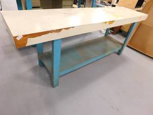 lot 86 image: Work Bench - 8 x 24 x 36(h)
