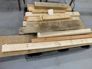 lot 136 image: Misc. Lot of Lumber