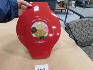 lot 167 image: Waffle Cone Maker