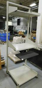 lot 174 image: Ergotron Ergonomic Computer Work Station - 28(w) x 26(d) x 80(h)