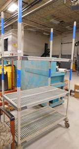 lot 177 image: MetroMax Rolling Cart - 48(w) x 24(d) x 7(h)