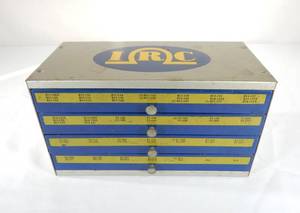 Vintage IRC Resistors 4 Drawer Metal Storage Cabinet