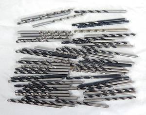 Lot of 50 Assorted 1164 Inch Drill Bits