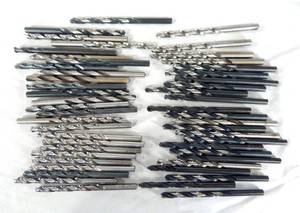 Lot of 50 Assorted 1564 Inch Drill Bits