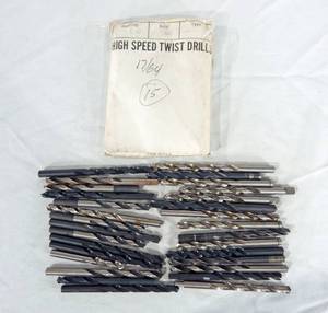 Lot of 45 Assorted 1764 Inch Drill Bits