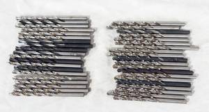 Lot of 40 Assorted 1364 Inch Drill Bits
