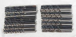 Lot of 30 Assorted 732 Inch Drill Bits