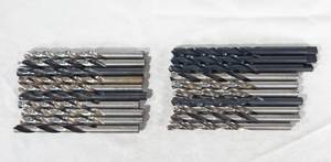 Lot of 20 Assorted 932 Inch Drill Bits