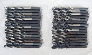 Lot of 30 Assorted 932 Inch Reduced Shank Drill Bits