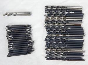 Lot of 48 Assorted 964 Inch Drill Bits