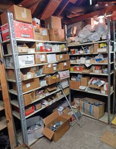 Huge Lot of Assorted Electrical Material and Supplies Including Wiremold