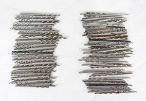 Lot of 104 Assorted 116 Inch Drill Bits