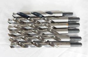 Lot of 6 Assorted 12 Inch Reduced Shank Drill Bits