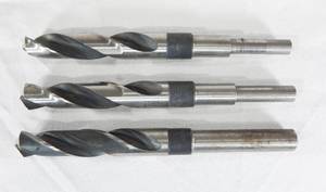 Set of 3 Assorted 58 Inch Reduced Shank Drill Bits