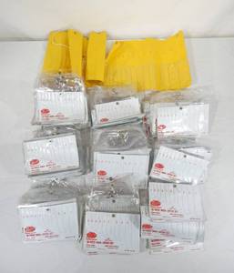 Large Lot of 180 Vinyl Drill Bit Indexes