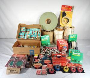 Huge Lot of Assorted Tape