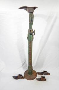 Antique Progressive Cobbler Shoe Repair Anvil Stand
