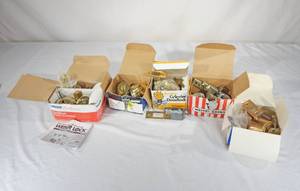 Lot of 5 Double Cylinder Deadbolt Locks