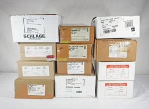 Large Lot of 12 Lever Lock Sets
