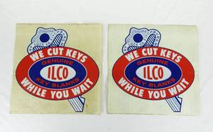 Pair of Vintage Ilco We Cut Keys While You Wait