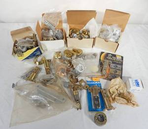 Lot of Deadbolt and Lockset Parts