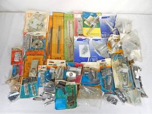 Large Lot of Door Guards, Storm Door and Garage Door Parts