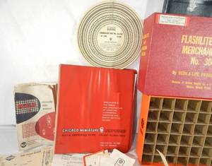 Large Lot of Vintage Radio and TV Repair Tools, Manuals, Catalogs, Promotional Items and Displays