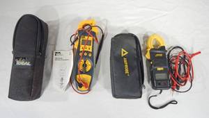 Set of Ideal and Amprobe Multimeters