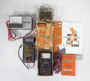 Lot of Electrical and Electronics Multimeters