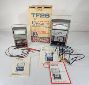 Set of 2  Sencore Multimeters with Manuals