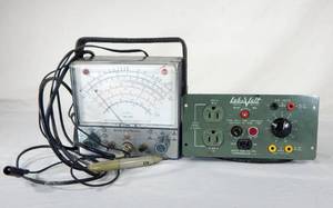 RCA Senior Volt Ohmyst Meter and Lab Volt Power Station