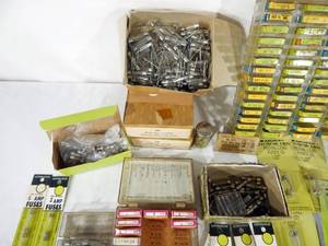 Huge Lot of Fuses and Fuse Storage Cases