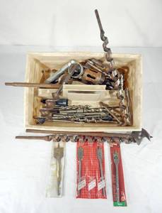 Lot of Assorted Wood Drill Bits