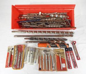 Large Lot of Assorted Concrete and Masonry Drill Bits