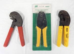 Set of 3 Crimping Tools