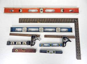 Lot of Levels, Square Levels and T Square