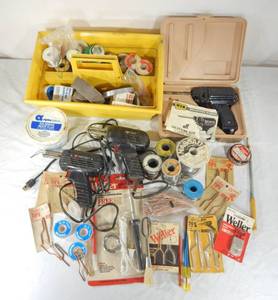 Large Lot of Soldering Tools, Guns and Accessories