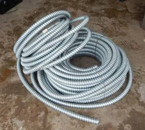 Lot of Greenfield Flexible Conduit