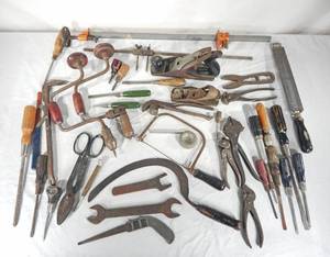 Huge Lot of Antique and Vintage Tools