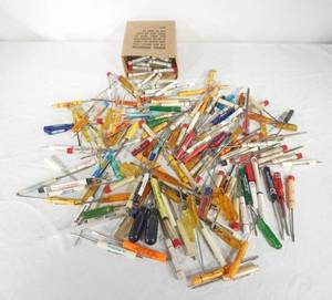 Huge Lot of Pocket Size Screwdrivers