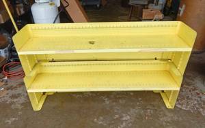 Set of 2 Large Metal Shelves